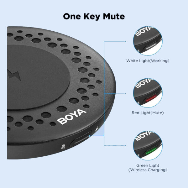 BOYA BLOBBY USB Conference Microphone with Wireless Charger