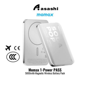 99e946d88bfcb2c7e0e6eeeb45a09194.jpeg (3C Certified) Momax 1-Power PASS 5000mAh Magnetic Wireless Battery Pack