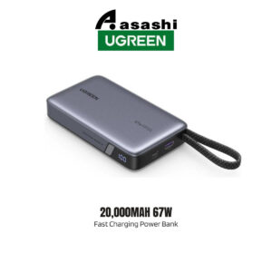 a18abd7bec0dd8385ebe725908c64f79.jpeg UGREEN 20000mAh 67W Fast Charging Power Bank with Built-in Cable (3C) UG-PB550-85166B