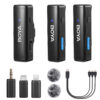BOYA LINK A2 All-in-one Design Wireless Microphone System