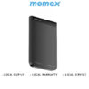(3C Certified) Momax 1-Power S.PASS 5000mAh Qi2 Magnetic Wireless Battery Pack