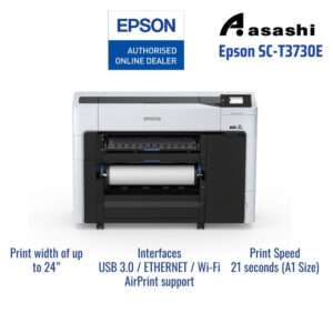 Epson SC-T3730E 24" /Single Roll SFP /No Adobe-embedded Engine Printer