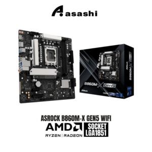 ffcdfd5325f3e7d7f5ebd1707717d023.jpeg ASROCK B860M-X GEN5 WIFI (LGA1851) MATX Motherboard