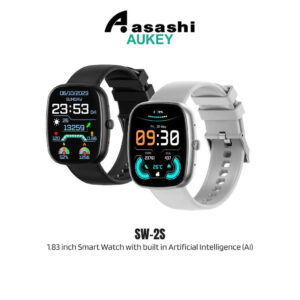 AUKEY SW-2S 1.83 inch Smart Watch with built in Artificial Intelligence (AI)