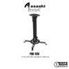 Brateck PRB-18M Universal Ceiling Projector Bracket, Tilt + - 15°, Swivel 360°