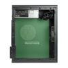 Slevcase Spotless S SLIM M-ATX Casing w/ ST380 power supply - Black