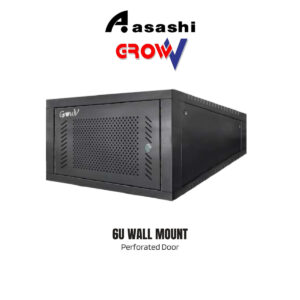 13bcc38c6f3092adb96f2fa3860bf924.jpeg Gv GrowV 6u Standard 19" X 500mm Depth Wall Mount Rack (Perforated Door)