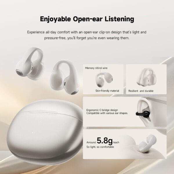 Edifier Comfo C Open-ear Wireless Sport Earbuds with ConneX Customization App