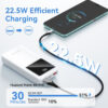 Vention 22.5W Power Bank LED Digital Display