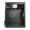 Slevcase Spotless S SLIM M-ATX Casing w/ ST380 power supply - Black