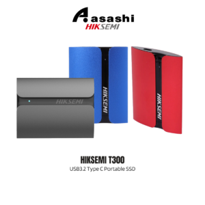 1dc7235e7b443246287c19d5a29e5fac.png Hiksemi T300 / T300S USB3.2 Type C Portable SSD - Up to 560 MB/s Read / 500MB/s Write