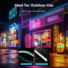 Vention Silicone Neon LED Strip Lights with IR Remote and USB 5V Power Supply