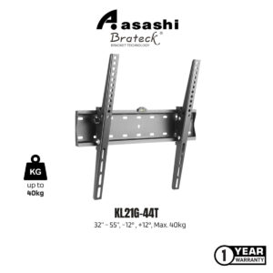 33387720c381c1b5c748effa9f0ecb81.jpeg Brateck KL21G-44T 32" - 55" , -12° , +12°, Max. 40kg, Mounting Profile: 405 x 405mm, Max Vesa: 400 x 400