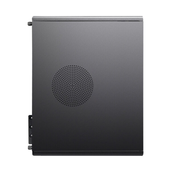 Slevcase Spotless S SLIM M-ATX Casing w/ ST380 power supply - Black