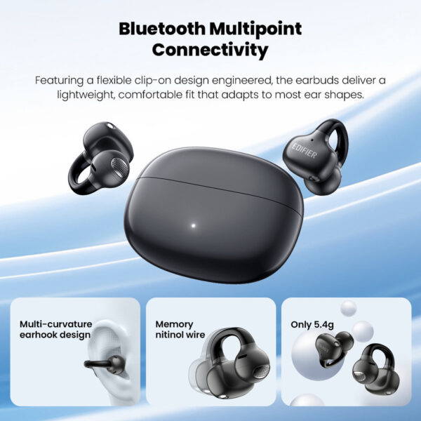Edifier COMFO Q Open-Ear True Wireless Sports Earbuds IP56 Waterproof | ENC | EDIFIER ConneX App