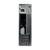 Slevcase Spotless S SLIM M-ATX Casing w/ ST380 power supply - Black