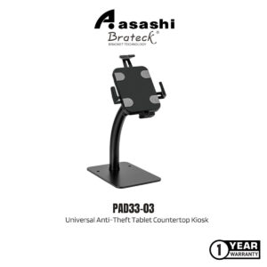 Brateck PAD33-03 Universal Anti-Theft Tablet Countertop Kiosk