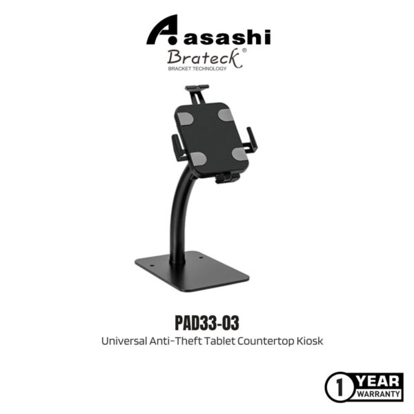 Brateck PAD33-03 Universal Anti-Theft Tablet Countertop Kiosk