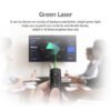 Micropack Green Laser Wireless Presentation Clicker WPM-09G