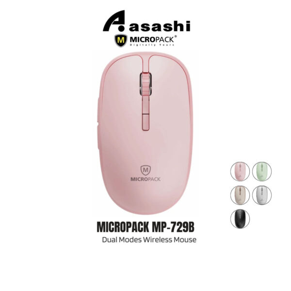 Micropack 729B Dual Modes Wireless Mouse - MP-729B