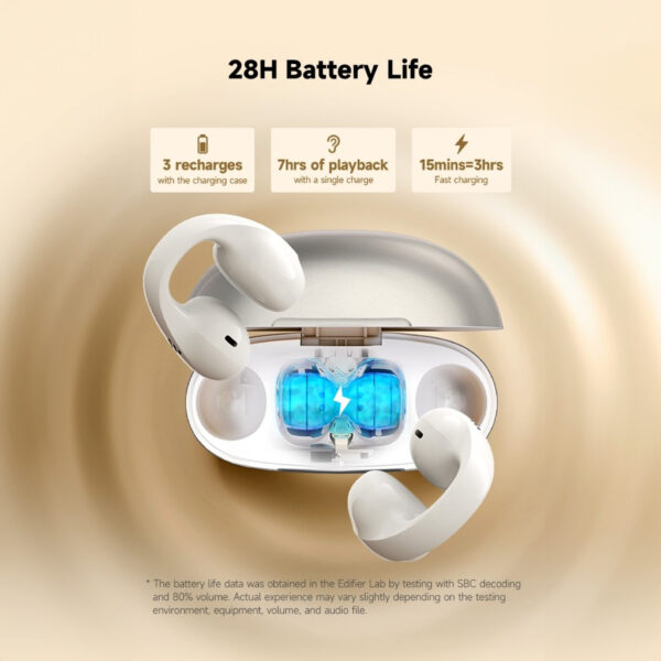 Edifier Comfo C Open-ear Wireless Sport Earbuds with ConneX Customization App