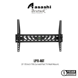 8b8535cd5cfab92376f0382eb28e3008.jpeg Brateck LP11-46T 37" - 70" Tilt Curved Flat TV Wall Mount