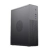 Slevcase Spotless S SLIM M-ATX Casing w/ ST380 power supply - Black