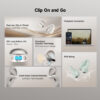 Edifier Comfo C Open-ear Wireless Sport Earbuds with ConneX Customization App