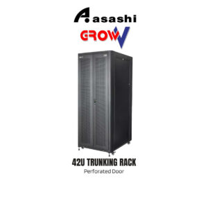 d4a23d487125b2612e2b04874027d51c.jpeg Gv GrowV 42u Standard 19" X 800mm X 800mm Depth Standing rack (Perforated Door)