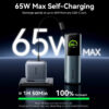 da7f6e11f3684b3a1a121c939218d834.jpeg (3C Certified) Vention 20000mAh 165W PD PPS Power Bank with Built-in USB-C Digital Display - 2Y Warranty
