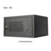db3828ab38a94f94650db9e92d468e24.jpeg Gv GrowV 4u Standard 19" X 500mm Depth Wall Mount Rack (Perforated Door)