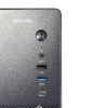 Slevcase Spotless S SLIM M-ATX Casing w/ ST380 power supply - Black