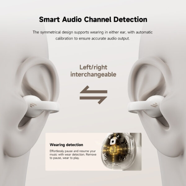 Edifier Comfo C Open-ear Wireless Sport Earbuds with ConneX Customization App