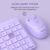 Micropack 268W 2.4G + Bluetooth Wireless Keyboard and Mouse Combo KM-268W