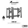 Brateck LVW06-48T Pop-out extension provides quick access for installation and maintenance 45"-80" LED, LCD flat panel TVs