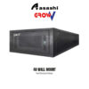 ecae9816264b559a53289926d7378226.jpeg Gv GrowV 4u Standard 19" X 500mm Depth Wall Mount Rack (Perforated Door)