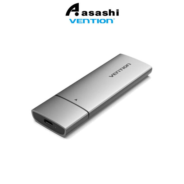 fe31a2d447a89549b6c35ebc1741898f.jpeg Vention M.2 NVMe SSD Enclosure (USB 3.1 Gen 2-C) Gray Aluminum Alloy Type KPGH0