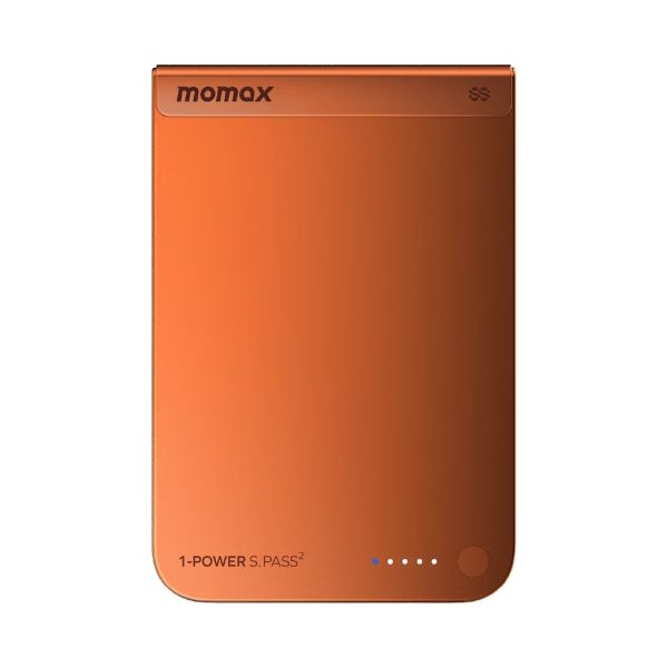 (3C Certified-QR) Momax 1-Power S.Pass2 10000mAh Magnetic Wireless Battery Pack [SEMI SOLID STATE BATTERY]