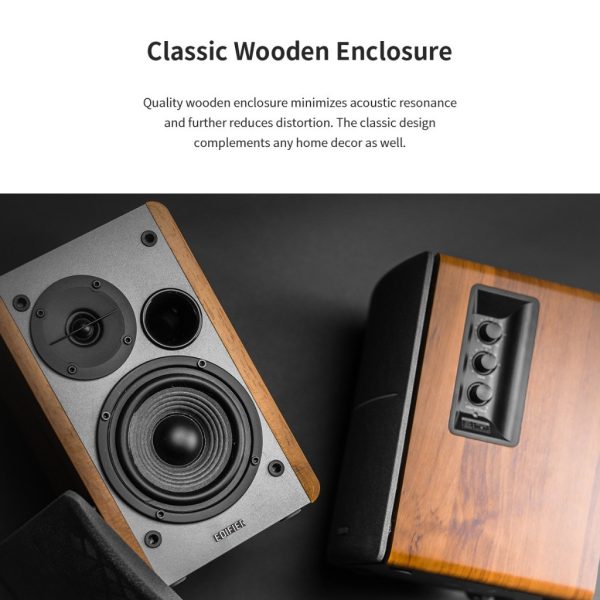 0577d97809a4960ad4e1c476b4d71c7c.jpeg Edifier R1280DB Bluetooth Bookshelf Speaker - Multiple Inputs | Wooden Enclosure | 42W RMS