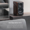 323ee151b05ab9e053634215a7fef379.jpeg Edifier S2000MKlll Powered Bluetooth Bookshelf Speakers - Brown
