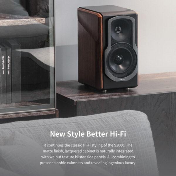 323ee151b05ab9e053634215a7fef379.jpeg Edifier S2000MKlll Powered Bluetooth Bookshelf Speakers - Brown