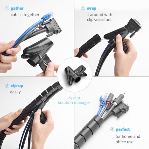 587fbcbbb7bbc2d38165672da877e7df.jpeg Ugreen Cable Protection Cable 1.5M UG-LP121-30818 / UG-LP121-30819