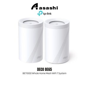 TP-Link Deco BE65 BE11000 Whole Home Mesh WiFi 7 System