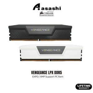 d273c6db50f931f8ef90048d4e514c5d.jpeg Corsair Vengeance LPX DDR5 Black / White 32GB / 64GB 5600MHz EXPO / XMP Support PC Ram