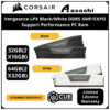 Corsair Vengeance LPX DDR5 Black / White  32GB / 64GB 5600MHz EXPO / XMP Support PC Ram