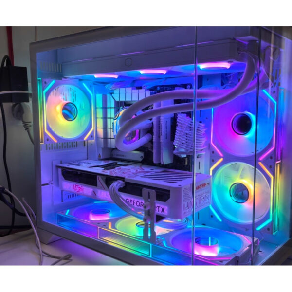 FORMULA V CRYSTAL Z6M V2 FLOE 6 TG m-ATX Casing (6x ARGB + Hub) LUMI 3T