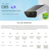 EZVIZ CB5 4K 8MP Two Way Talk Built-in Solar Panel Battery Powered Color Night Vision Smart Home Solar Battery Camera