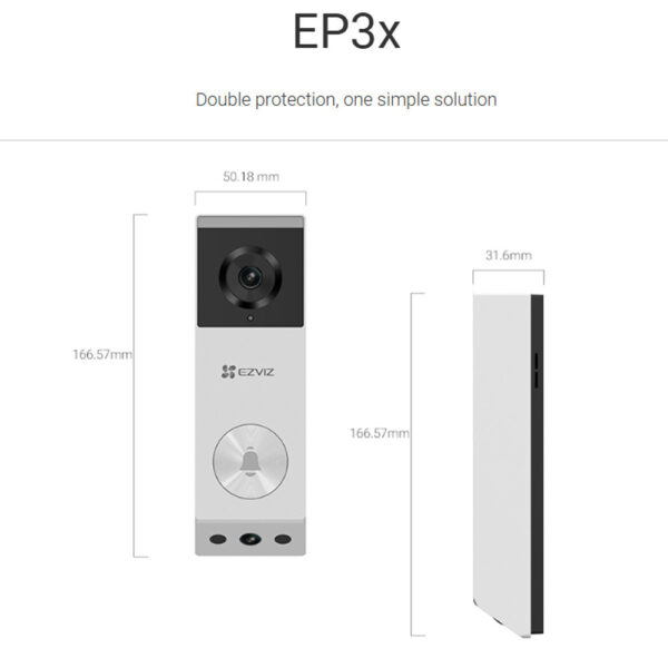 10ad79eb8d0d7779f650d3b6993fde9c.jpeg EZVIZ EP3x Battery-Powered Video Doorbell Kit