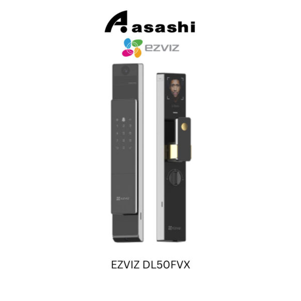 (INSTALLATION INCLUDED) EZVIZ DL50FVX PLUS Face Palm Vein Recognition Smart Lock Keyless Doorlock Dual-Lens 3D Structured Light Door Lock