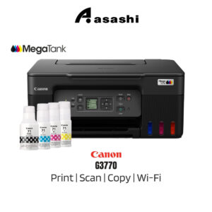 Canon G3770 A4 Ink Efficient Printer (Print,Scan,Copy, Wifi Direct)